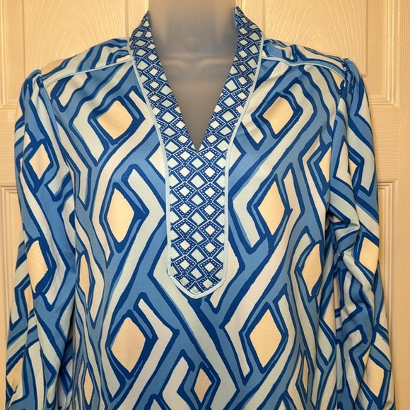 J. McLaughlin Emer Long Sleeve Dress Size M - Picture 5 of 12
